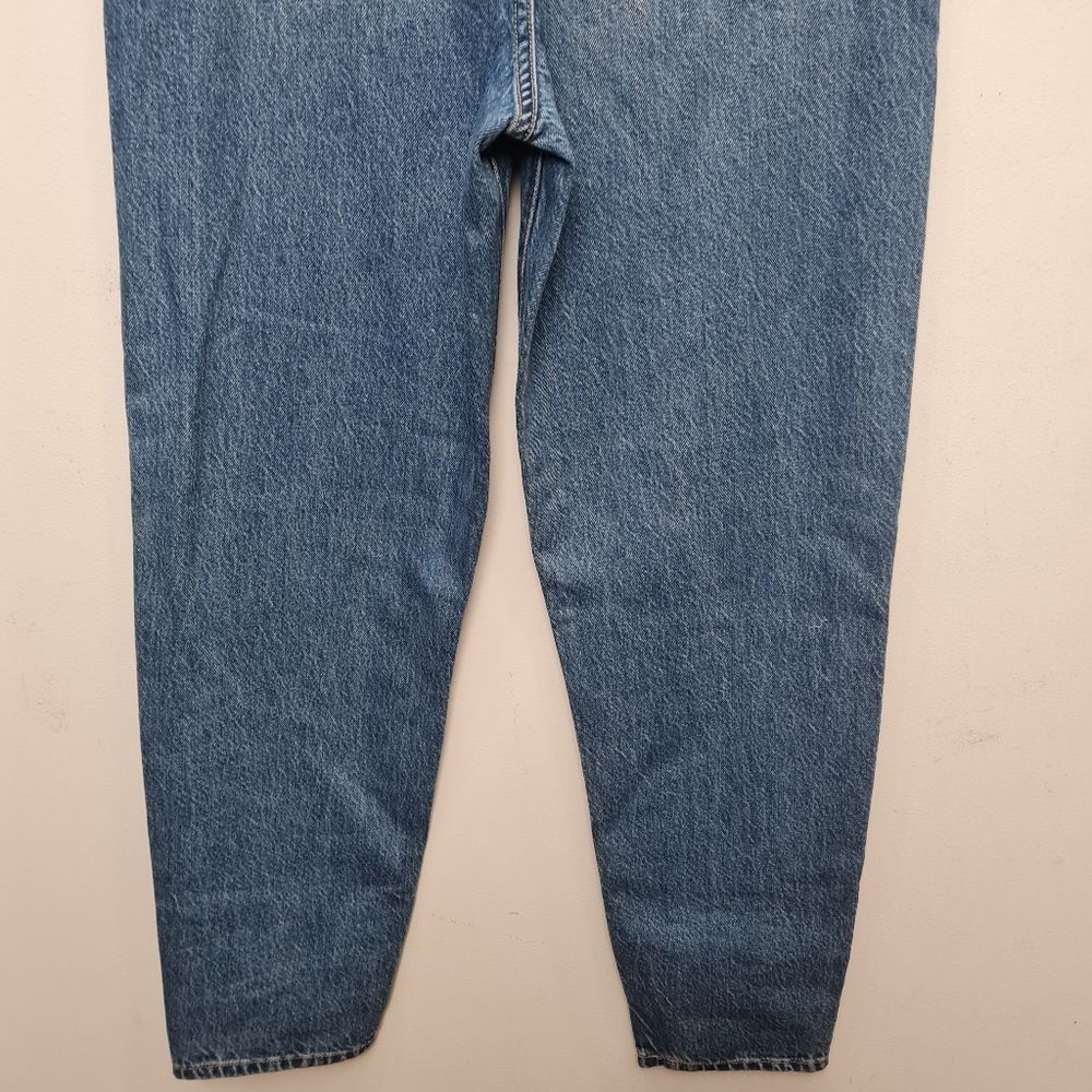 Levi's Premium High Loose Taper Blue Denim Jeans Women's Size Tag 27x29 - Picture 9 of 16